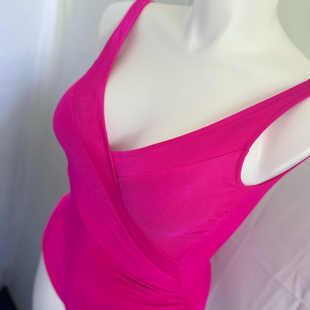 Hit Pink One-Piece Swim Wear